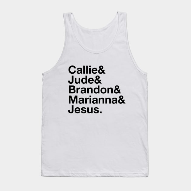 The foster's kids names Tank Top by Ink&Folly